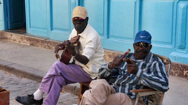 Havana - Straatmuzikanten in Havana Vieja