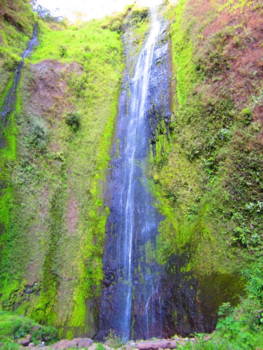 Isla de Ometepe - De waterval San Ramon