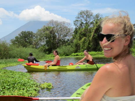 Isla de Ometepe - Kajakken in Ometepe