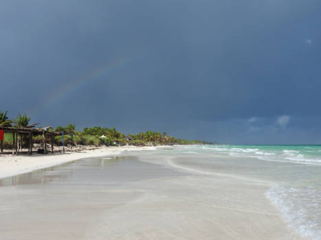 Cuba - prachtige regenboog