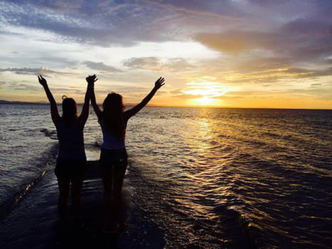Isla de Ometepe - Zonsondergang
