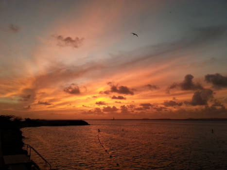 Kralendijk - Sunset at Kralendijk