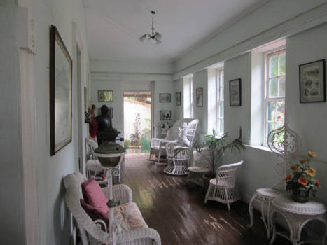 Barbados - Vergane glorie van een oud plantation house.