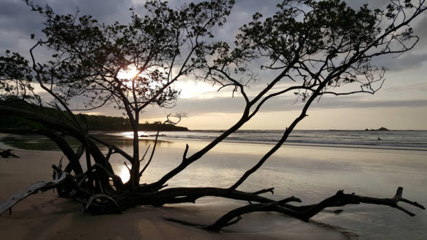 Costa Rica - sun go's down