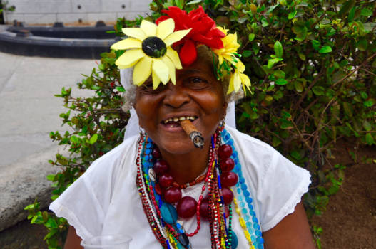 Cuba - Lady in Havana