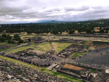 Mexico - Tempels in Teotihuacan