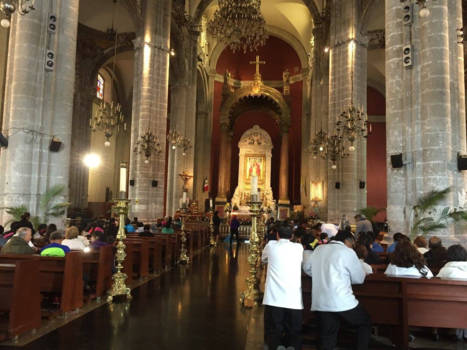 Mexico - Church in Mexico City