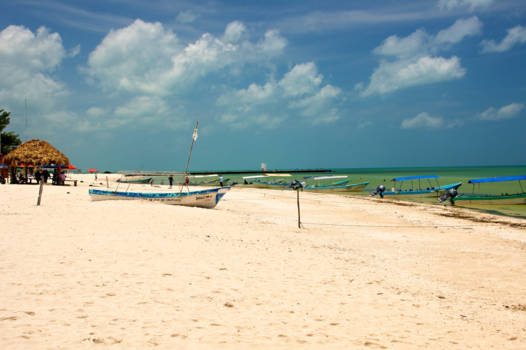 Campeche - Mexican beach in Campeche