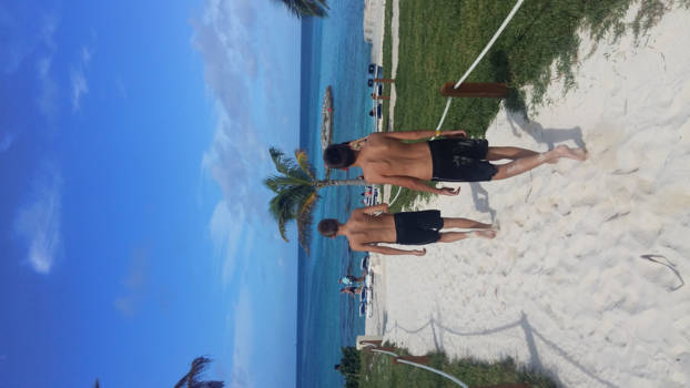 Bahama's - Een foto voor in vakantiebrochure..