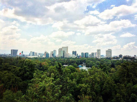 Mexico-Stad - Amazing view of Mexico City