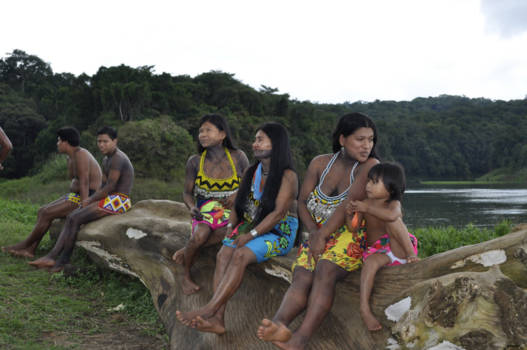 Panama - Bezoek bij de indianen