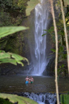 Costa Rica - Net als in de film! waterval douche in Costa Rica
