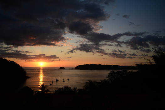 Costa Rica - Zonsondergang in Costa Rica