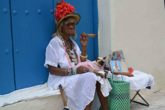Havana - Cubaanse sigarendame