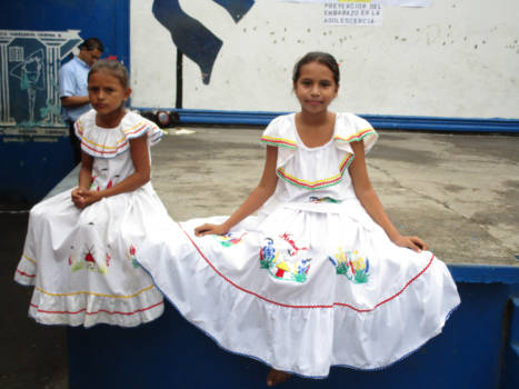 Nicaragua - Schoolkinderen in Granada