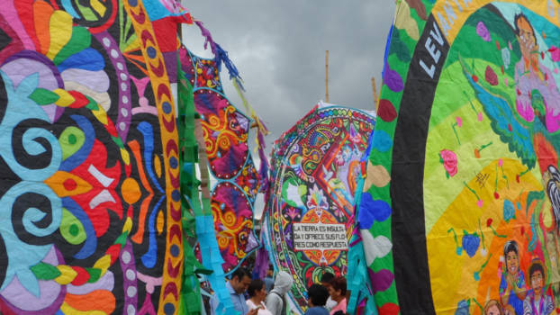 Guatemala - Colorful Giant Kites