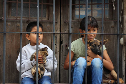 Guatemala - Mensen kijken