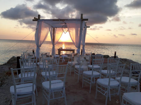 Curaçao - Trouwen bij zonsondergang