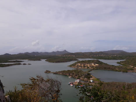 Curaçao - Uitzicht over Curaçao