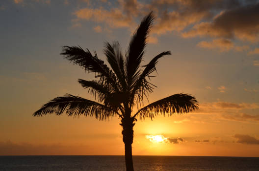 La Palma - Zonsondergang La Palma