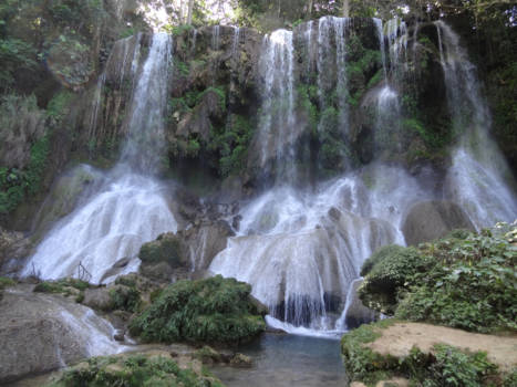 Cuba - Prachtige waterval in Cuba