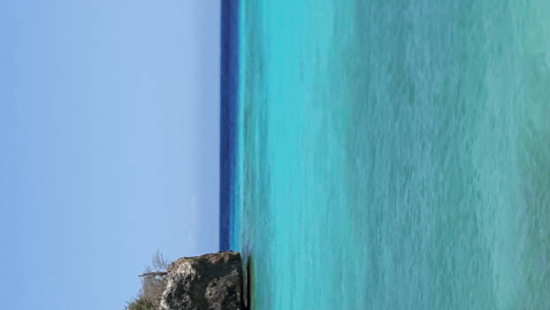 Curaçao - Echt azuurblauw