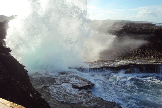 Curaçao - precies op het juiste moment klikken