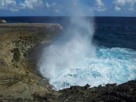 Bonaire - Blow hole