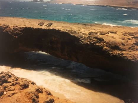 Aruba - Natural bridge in Aruba