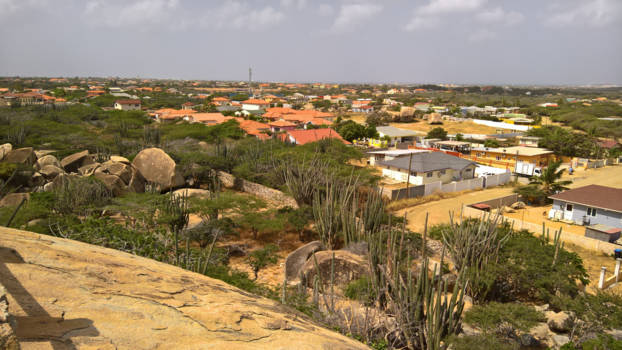 Bonaire - Aruba, bovenop een puistje :-)