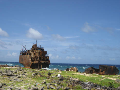 Curaçao - Wrak Klein Curacao