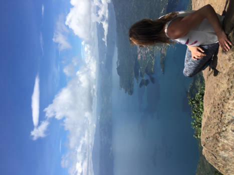 Guatemala - Uitzicht na een 4 uur durende wandeltocht op de Vulkaan San Pedro