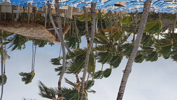 Santo Domingo (Dominicaanse Republiek) - Kerk kan er ook behoorlijk hard waaien