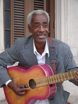 Cuba - Muzikant in Havana