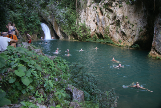 Topes de Collantes - De ultieme beloning na een stevige wandeling.