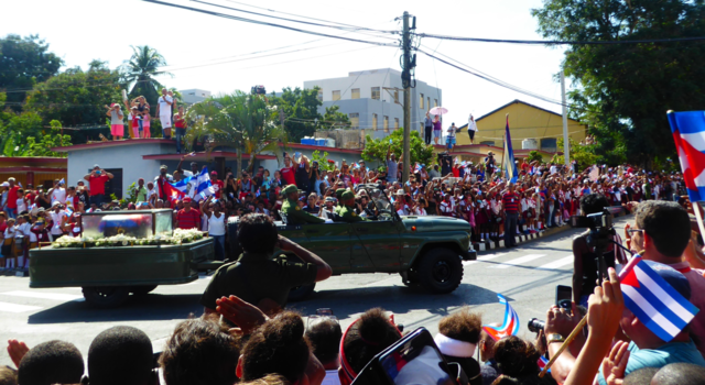 Santiago de Cuba - Afscheid nemen van Fidel Castro