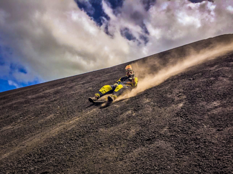 Nicaragua - Vulkaan boarden