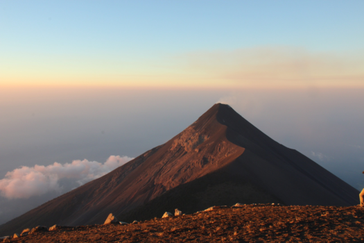 Guatemala - View on Mount Fuego