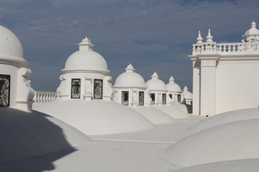 Nicaragua - witte Kathedraal in Leon