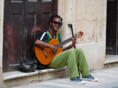 Havana - straat muziekant