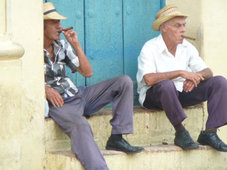 Trinidad (Cuba) - Important things in life; me, my friend and my sigar