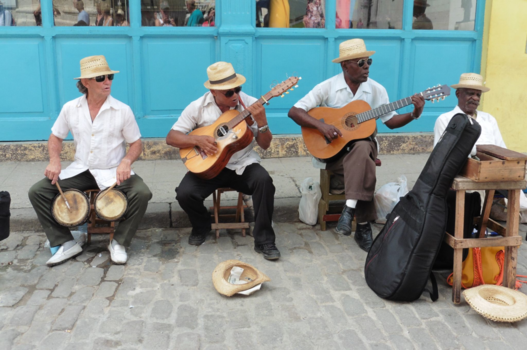 Havana - straat muziekkanten