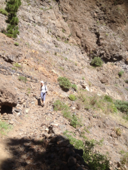 La Palma - Tegen de rotsen lopen