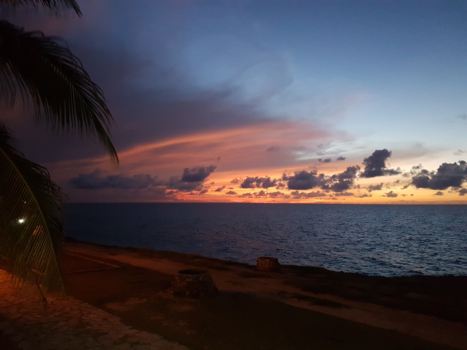 Varadero en Isla de Juventud - Sunset before the hurricane Irma