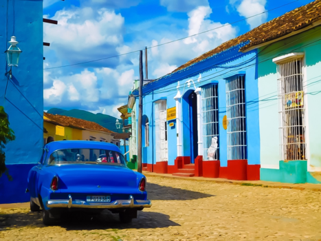 Trinidad (Cuba) - Plein in Trinidad