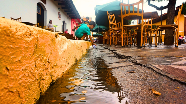 Nicaragua - Simple joy is a paper boat