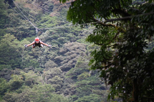 Costa Rica - Canopy / Super(wo)man !