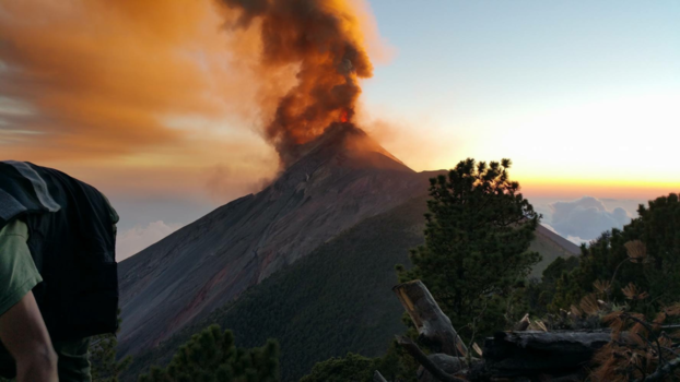 Guatemala - Backpacking up an active volcano
