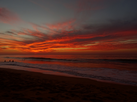 Mexico - Burning sky