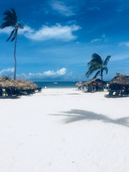 Punta Cana - The moment when you step in the white sand for the first time...